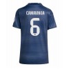 Damen Fußballbekleidung Real Madrid Eduardo Camavinga #6 Auswärtstrikot 2025-26 Kurzarm